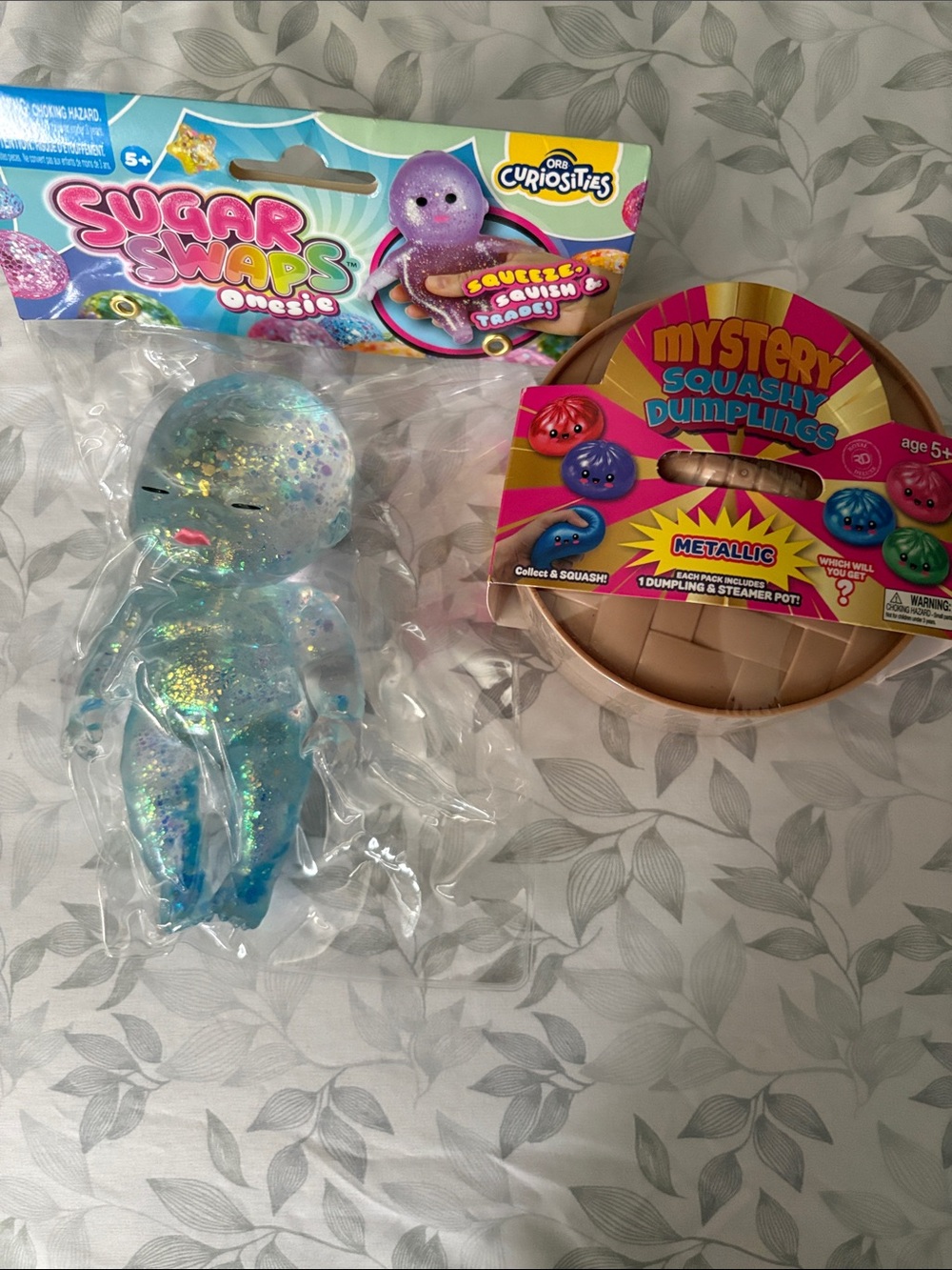Sugar Swaps Ocean Blue Glitter Squishy Toy -